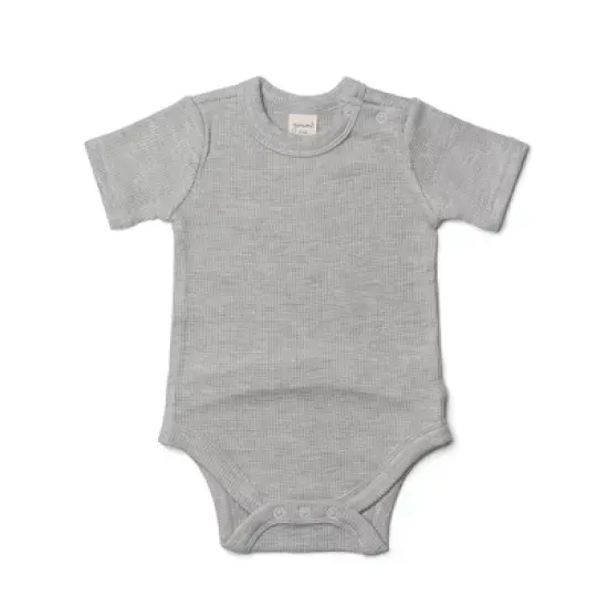 Goumikids Thermal Viscose + Organic Cotton Short-Sleeve Baby Bodysuit image {7}