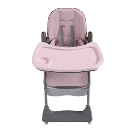 BABYYER Adjustable Baby High Chair, Portable Infant Feeding Seat with Removable Tray and Harness, 160lbs Capacity for Dining, Living Room image {7}