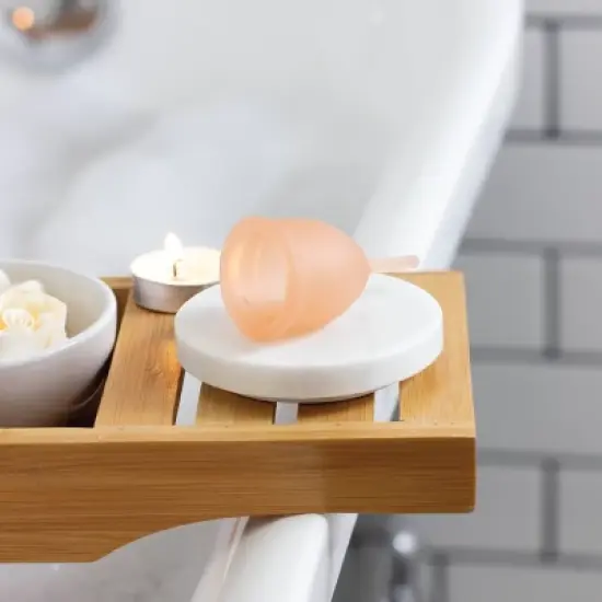 Saalt Soft Menstrual Cup - Desert Blush - Small image {5}