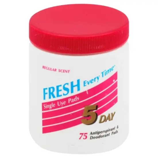 5 Day Antiperspirant & Deodorant Pads 75 ea image {4}