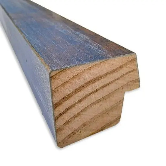 Amanti Art Two Tone Blue Copper Framed Dry Erase Magnetic Board image {2}