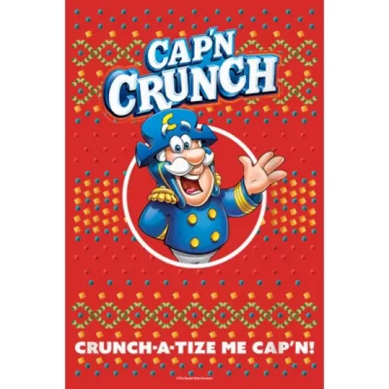 Women's Cap'n Crunch Christmas Sweater Print Racerback Tank Top image {1}