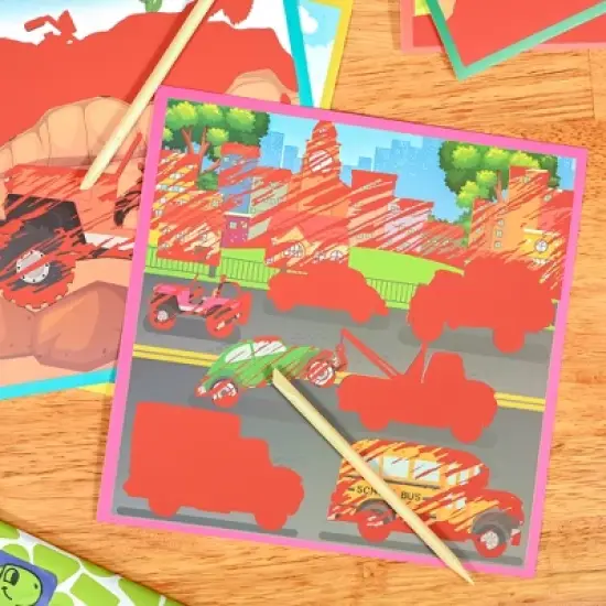 READY 2 LEARN&trade; Magic Scratch Paper, Transport image {8}