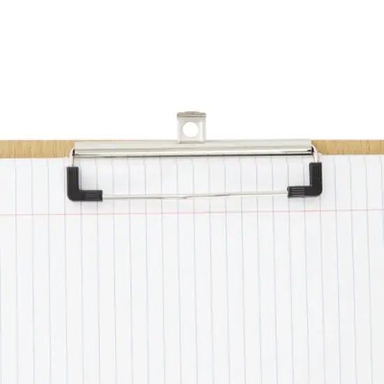 Juvale Extra Large 11x17 Clipboard with Low-Profile Clip, Wooden Vertical Clip Board image {5}