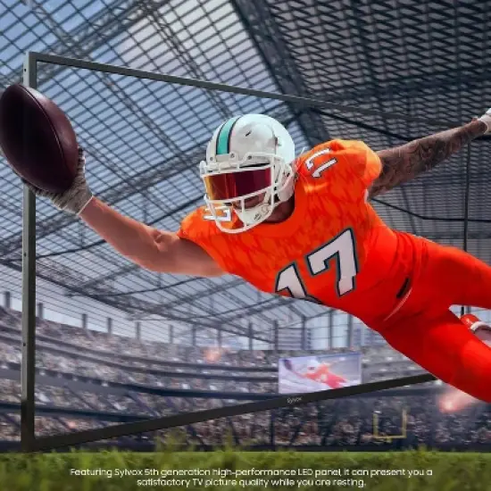 Sylvox 43" Patio Series Outdoor 2160p 1LED TV: Google TV HDR10, 60 Hz Refresh, Chromecast image {3}