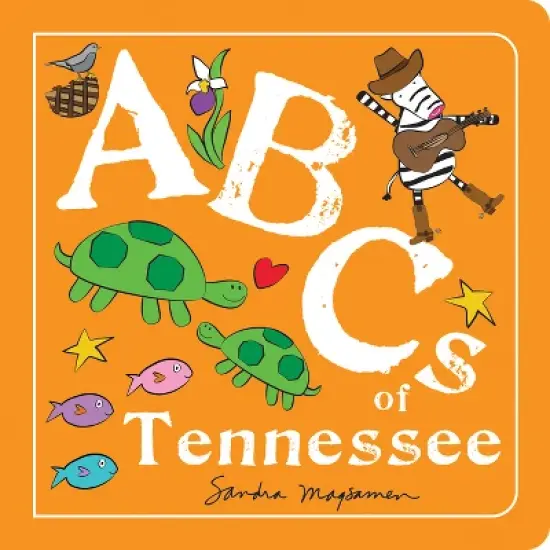 ABCs of Tennessee - (ABCs Regional) by  Sandra Magsamen (Board Book) image {1}