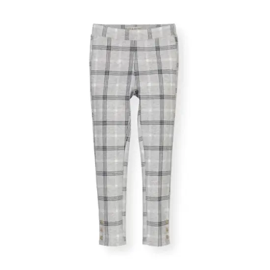 Hope & Henry Girls' Button Cuff Ponte Pant, Infant image {9}