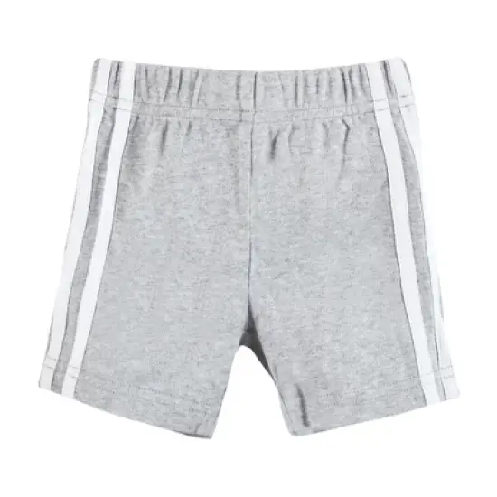 Hudson Baby Boy Shorts Bottoms 4-Pack, Gray Navy image {2}