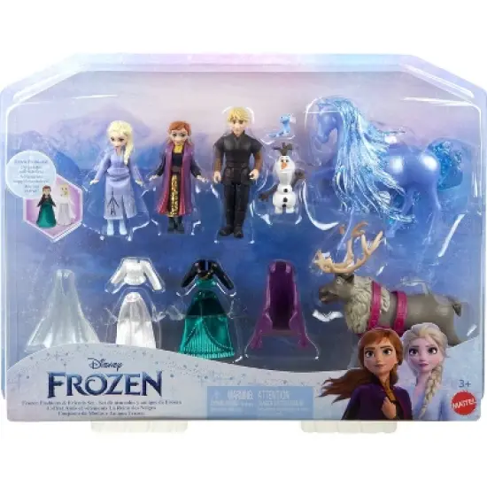 Disney Frozen Fashions & Friends Set with 3 Dolls, 4 Friend Figures and 4 Fashions (Target Exclusive) image {5}