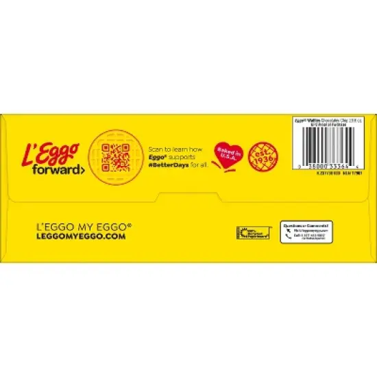 Eggo Frozen Waffles Chocolatey Chip - 29.6oz/24ct image {10}