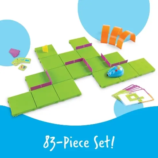 Learning Resources Code & Go Robot Mouse Activity Set, 83 Pieces, Ages 4+ image {4}