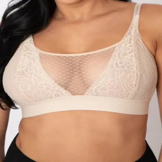 AnaOno Women's Maggie Sexy Post-Mastectomy Lace Bralette image {1}