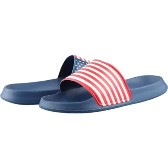 Vizari Men's 'USA SS' Soccer Slide Sandals image {1}