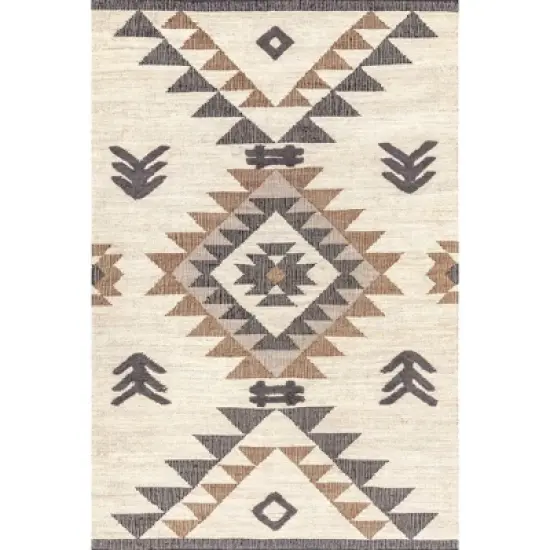 Nuloom Rosanna Southwestern Symbols Jute Indoor Area Rug image {9}