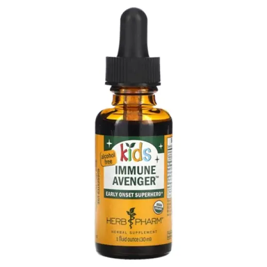 Herb Pharm Kids, Immune Avenger, Alcohol Free, 1 fl oz (30 ml) image {4}