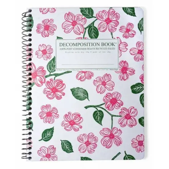 Decomposition Book 100pg College Ruled Spiral Notebook (Designs May Vary): School Supplies, Single Subject, Flexible Cover image {4}