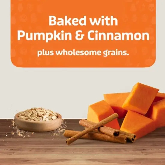 Blue Buffalo Boo Bars Crunchy Biscuits, Pumpkin & Cinnamon Halloween Dog Treats - 11oz image {3}