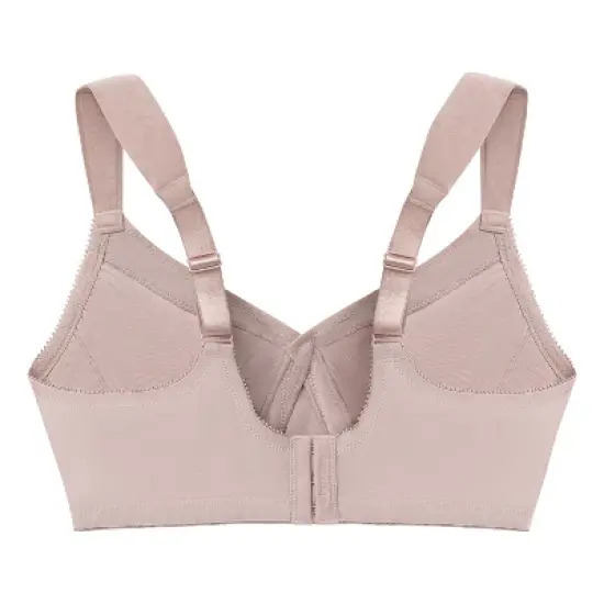 Glamorise Womens MagicLift Seamless T-Shirt Wirefree Bra 1080 Taupe image {4}