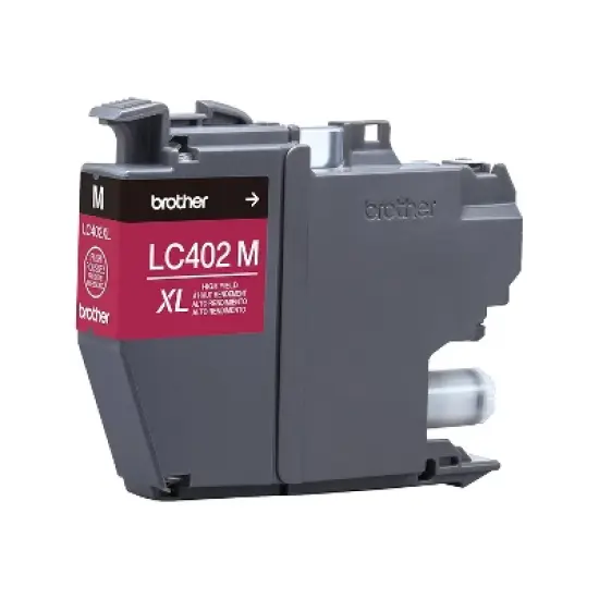 Brother LC402XL Magenta High Yield Ink Cartridge Prints Up to 1 500 Pages (LC402XLMS) image {5}