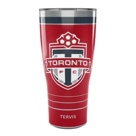 MLS Toronto FC 30oz MVP Stripe Stainless Steel Tumbler image {3}
