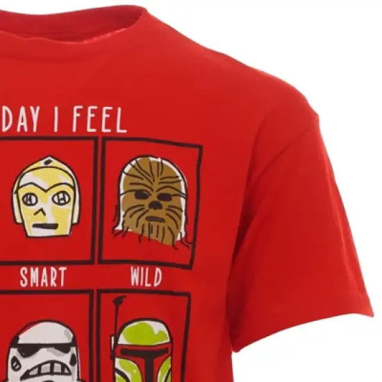 Star Wars The Mandalorian C-3PO Chewbacca Stormtrooper 3 Pack T-Shirts Little Kid to Big Kid image {6}