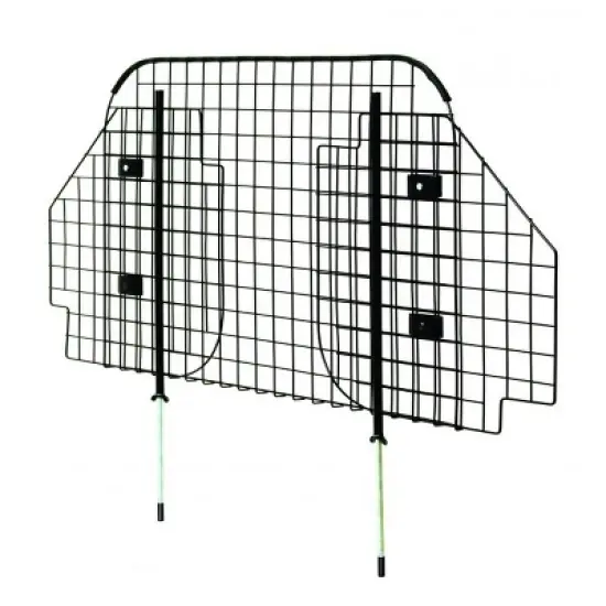 Little Giant Pet Lodge 2 Way Adjustable Heavy-Duty Wire Mesh Auto Dog & Cat Vehicle Barrier Gate for Cars, SUVs, Minivans, and More, Black image {2}