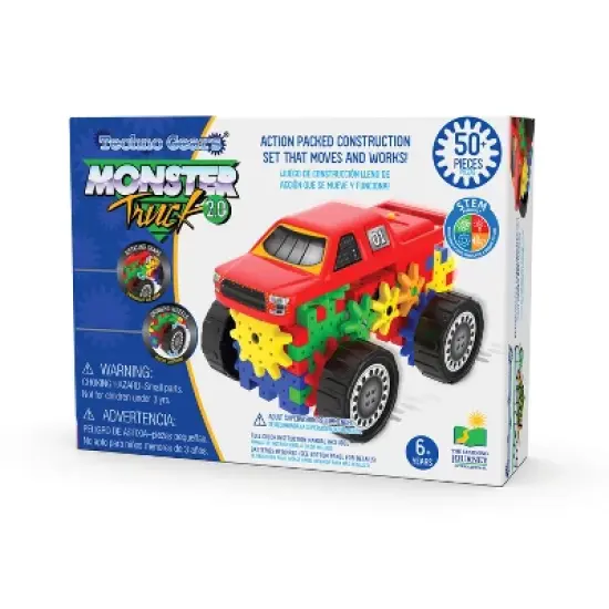 The Learning Journey Techno Gears - Monster Truck 2.0 (50 + pcs) image {1}