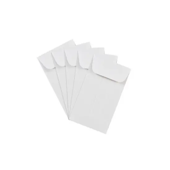 JAM Paper #3 Coin Business Envelopes 2.5 x 4.25 White 1623183I image {2}