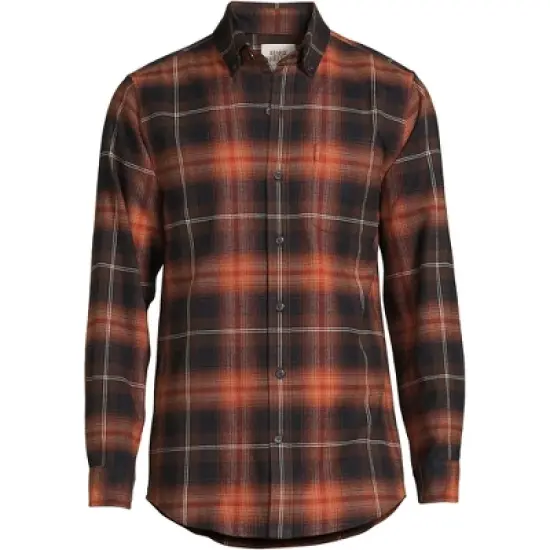 Lands' End Blake Shelton x Lands' End Men's Traditional Fit Flagship Flannel Shirt image {3}