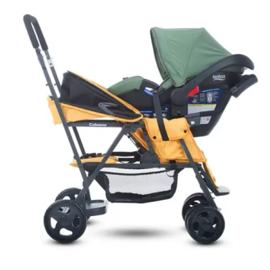 Joovy Caboose Graphite Sit Stand Double Stroller image {3}