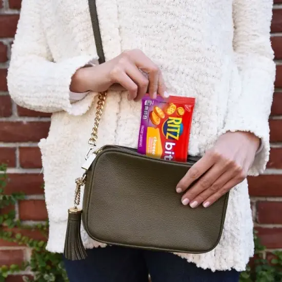 RITZ Bits Cheese Cracker Sandwiches Snack Pack - 10oz/10ct image {5}