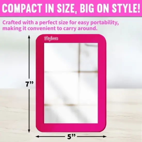 Playbees  Magnetic Mirror - Pink image {2}
