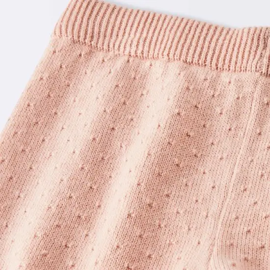 Baby Girls' 2pc Pointelle Sweater Set - Cloud Island&trade; Pink image {3}