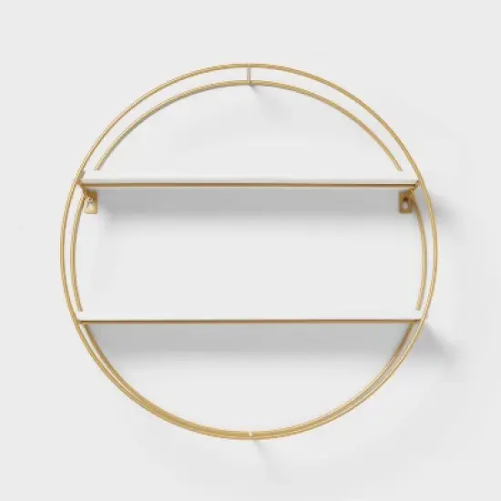 Kids' Round Shelf with Gold Wire - Pillowfort&trade; image {2}