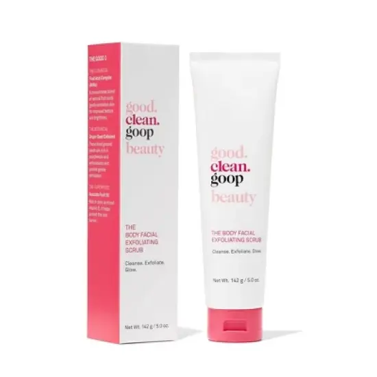 good.clean.goop The Body Facial Exfoliating Scrub - 5 oz image {5}