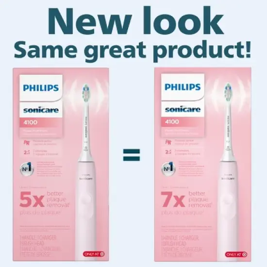 Philips Sonicare 4100 Plaque Control Rechargeable Electric Toothbrush - HX3689/24 image {3}