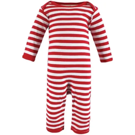 Touched by Nature Unisex Baby Organic Cotton Coveralls, Christmas Cookies image {3}