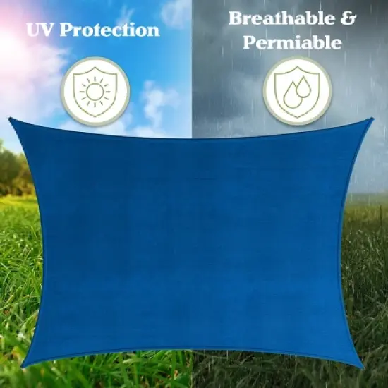 10' x 13' Sun Shade Sails Canopy image {5}