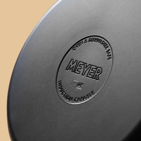 Meyer Accent Series 8qt Stainless Steel Induction Stockpot Matte Black image {2}