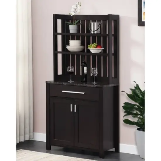 Sawyer Wine Bar with Cabinet - Breighton Home image {1}