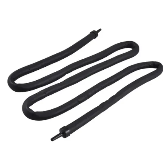 Unique Bargains Aquarium Fish Tank Rubber Hose Air Curtain Bubble Oxygen Diffuser Black 41" Length image {2}