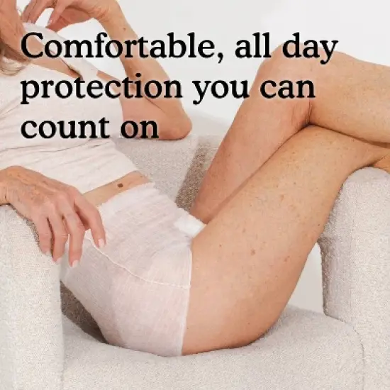 Because Sensitive Overnight Bladder Control Incontinence Underwear - S/M image {4}