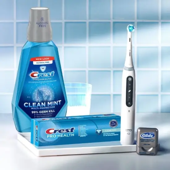 Crest Pro-Health Multi-Protection Alcohol-Free Mouthwash - Clean Mint image {6}