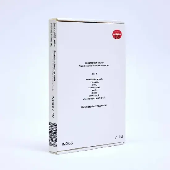 RM (BTS) - 'Indigo' Book Edition (Target Exclusive, CD) image {2}