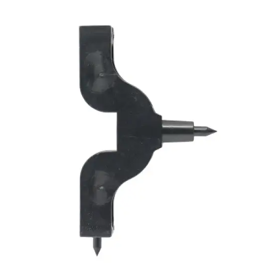 2 PCS Dripper PE Pipe Mountain-shaped Hole Punch &ndash; Garden Irrigation Opening Tool (Black) image {2}