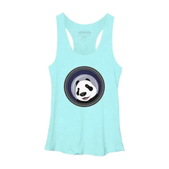 Women's Design By Humans Cosmopanda By Alpri Racerback Tank Top image {5}