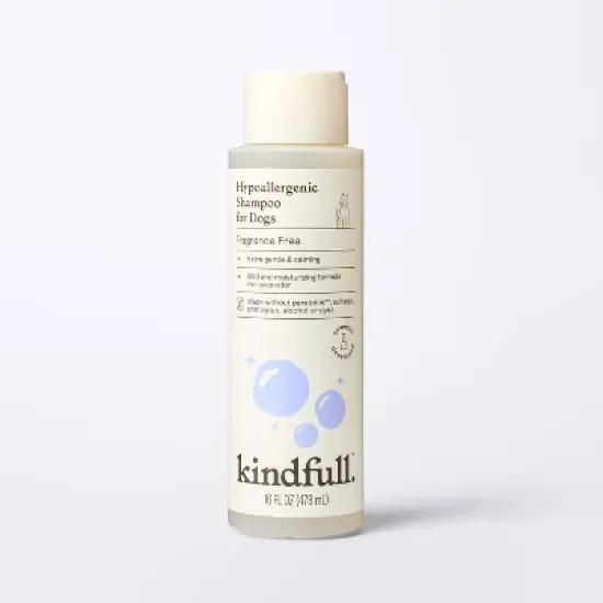Hypoallergenic Dog Shampoo - 16 fl oz - Kindfull&trade; image {3}