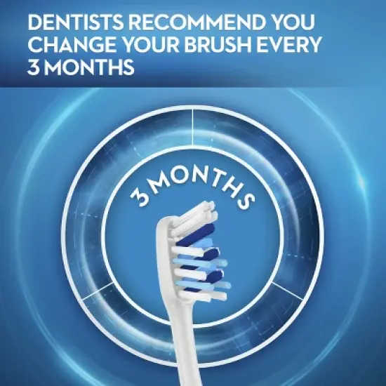 Oral-B Cross Action Manual Toothbrush - 6ct image {9}