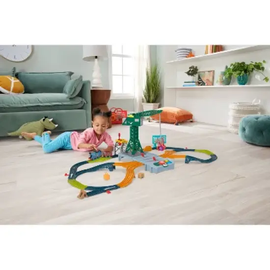 Thomas & Friends Talking Cranky Delivery Train Set image {1}