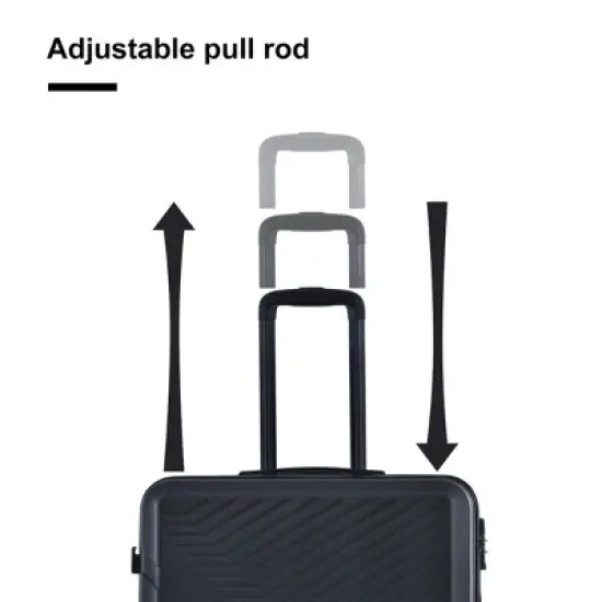 Spinner Suitcase Set with TSA Lock and Organizer Interior ABS Hardshell 3 Piece Luggage - Cuddlewood image {2}